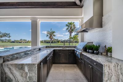Outdoor Kitchen Installation in Conroe, TX