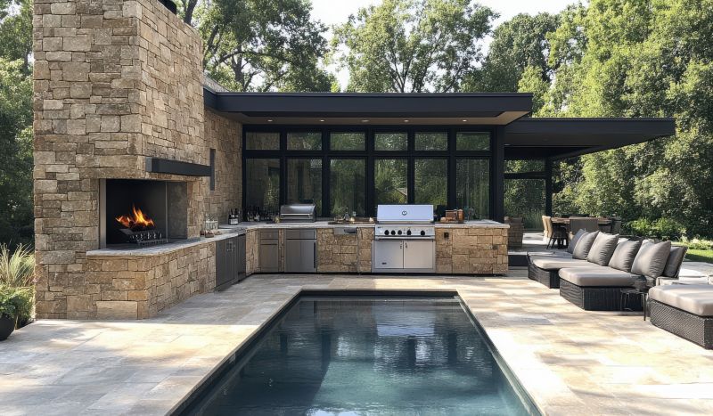 Outdoor Kitchen Renovation in Napa, CA